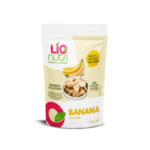 Banana Liofilizada - 20 gramas